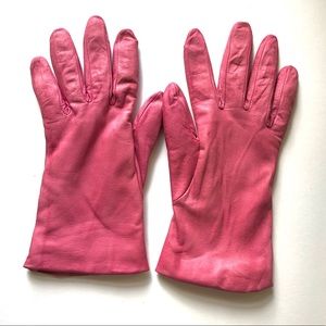 Lands’ End winter leather gloves